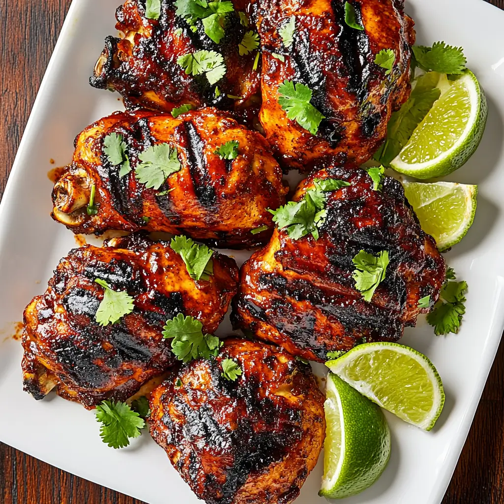 Achiote chicken thighs