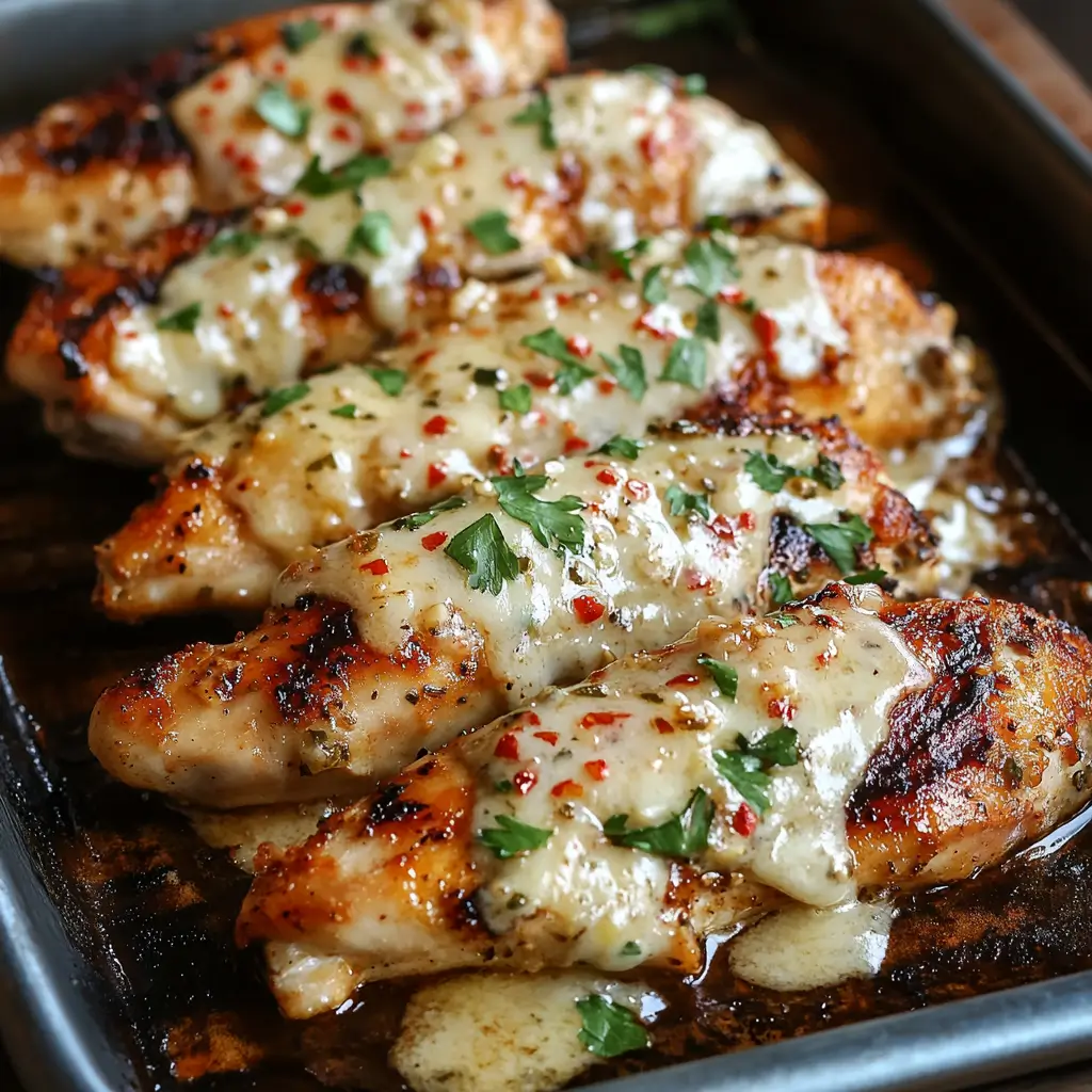 garlic Parmesan grilled chicken